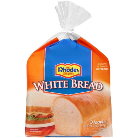 Rhodes Bake-N-Serv® Frozen White Bread Dough 3 lb. Bag