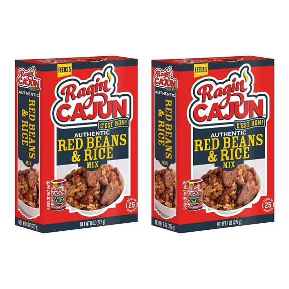 Ragin' Cajun Authentic Red Beans & Rice (2 pack)