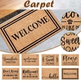 thumbnail image 1 of Coir Welcome Mats For Front Door  Funny Door Mats Outside, 1 of 4