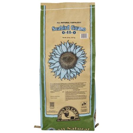 High Phosphorus Soil - Down To Earth High Phosphorus Seabird Guano - 20 lb