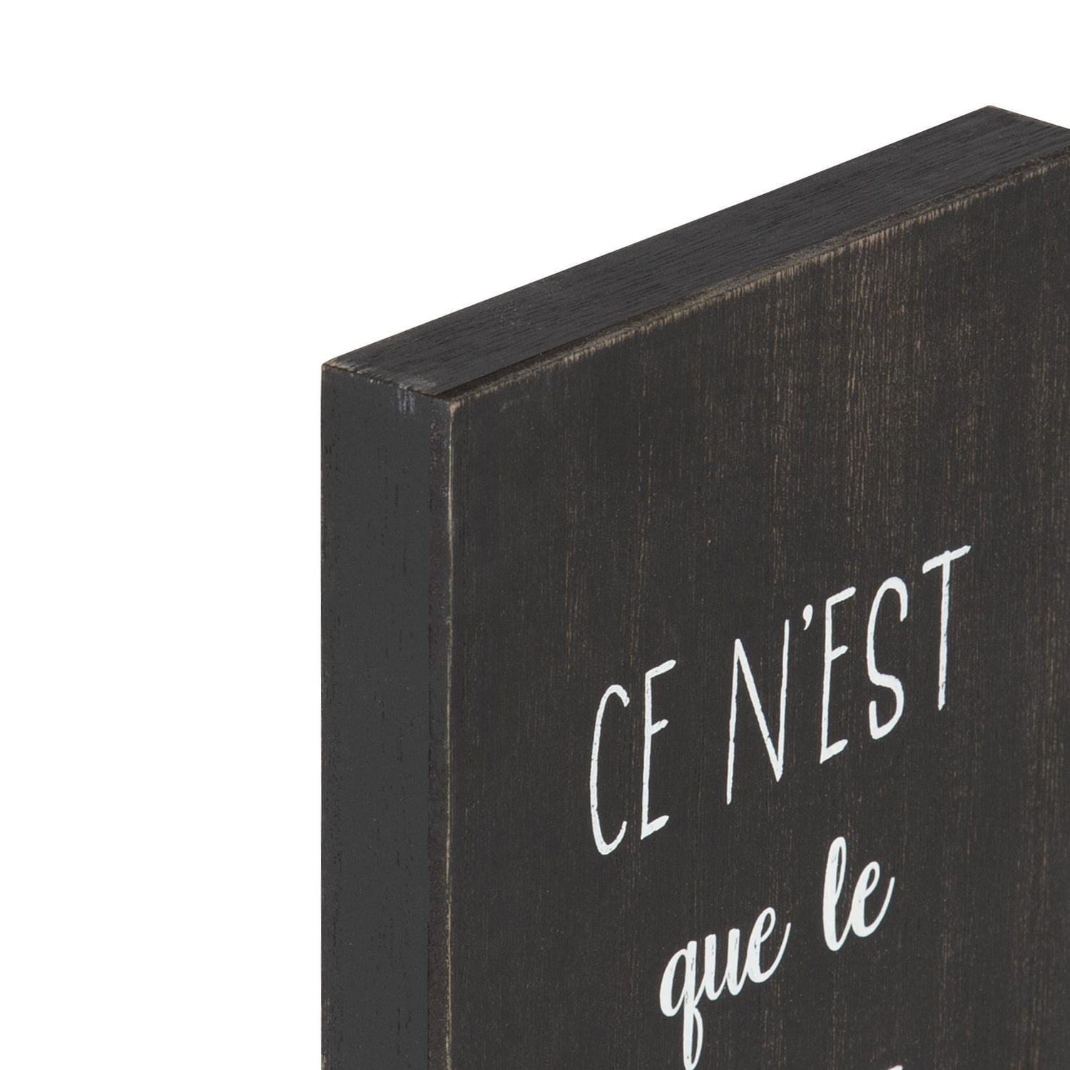 Dessus de boîte artistique "Ce N’est que le Debut"