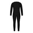thumbnail image 5 of Wavsuf Sweatsuits 2pcs Sets Mens Jogger Set Long Button Sweatshirt and Sweatpants Black Size M, 5 of 9