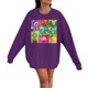 thumbnail image 1 of Sudadera de cuello redondo MIARHB para mujer, talla grande, informal, con estampado navideño, manga larga, cuello redondo, sudaderas, tallas S-3XL, 1 of 4