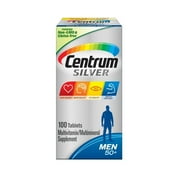 Centrum Silver Mens 50 Plus -- 100 Tablets