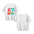thumbnail image 4 of Six Seven Ice Cream Shirts for BoysGirls, Ice Cream Drip Tee-Funny 6 7 Short Sleeve Tops,White 110cm, 4 of 6