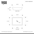 thumbnail image 5 of VIGO Vinca Matte Stone Vessel Bathroom Sink Set With Milo Vessel Faucet In Brushed Nickel, 5 of 10