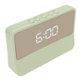Mirrored Digital Alarm Clock Two Power Supply Methods Silence LED Digital Clock with Night Mode