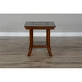thumbnail image 4 of Pemberly Row 25" Traditional Wood End Table in Dark Chocolate, 4 of 6