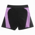 thumbnail image 5 of HCNTES Women High Waisted Swim Shorts - Bathing Suit Short Tummy Control Swimsuit Bottom Boy Shorts(Purple,S), 5 of 6