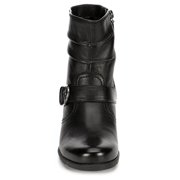 Medicus Womens Selina Leather Slouch Ankle Boot Shoes, Black, US 6.5