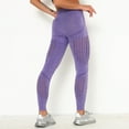 thumbnail image 4 of QHFBli Skinny Women's Yoga Leggings Women's High Performance Push Up Yoga Pants for Running Sport and Casual Stretch Fit Comfort Flexible, 4 of 8
