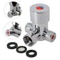 thumbnail image 2 of MYG G1/2 Hot Cold Water Mixing Valve Valver Thermostatic Mixer Adjustable, 2 of 10