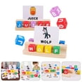 thumbnail image 3 of 1 Set Wooden Rainbow Letter Educational Toy Premium Letter Toy Kids Funny Game, 3 of 7