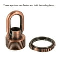 thumbnail image 5 of Unique Bargains 25kg Max Load 30x44mm M10 Thread Ring Shape Female Loop Eye Nut Red Bronze 2 Pack, 5 of 5