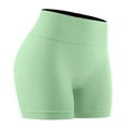 thumbnail image 7 of NELEUS Womens Workout Shorts High Waist Athletic Seamless Butty Lift Yoga Shorts 1 Pack, Light Green, US Size XL, 7 of 7