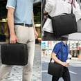 thumbnail image 6 of Vertical Laptop Carrying Case Travel Laptop Bag Shoulder Bag Protective Padding Bag for 14-Inch Laptop, 6 of 7
