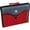 Red, variant on Case-it 13-Pocket Expanding File with Handle and Shoulder Strap, EFF-30 Pink