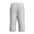 thumbnail image 5 of Inglocry Mens Bermuda Linen Shorts Knee Length Elastic Waist Drawstring Casual Wide Leg Summer Shorts with Pockets 2026 Gray M, 5 of 6