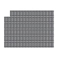 thumbnail image 2 of Bloque de terminales de 100 Uds placa de cableado fijo de tornillo de 4 secciones terminales de tornillo de doble  conector de cable de tira bloque de terminales 15A 600V ANGGREK Otros, 2 of 8