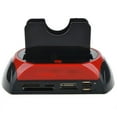 thumbnail image 1 of Station d'Accueil HDD IDE SATA Double Disque Dur USB Clone Lecteur Multifonction avec Prise EU, 1 of 8