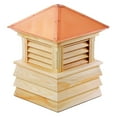 thumbnail image 1 of Good Directions Dover Wood Shiplap Cupola with Copper Roof - 36" Sq x 48"H, 1 of 3