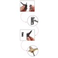 thumbnail image 4 of Ganchos de pared s para colgar en la pared de aleación de aluminio, para armario de baño de entrada Magideal Ganchos de pared, 4 of 7