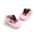 thumbnail image 2 of Otqutp Children Nonslip&nbsp;Sneakers Toddler Kids Girls Rabbit Soft Sole The Floor Barefoot Non Slip First Walkers Prewalker Shoes, 2 of 8