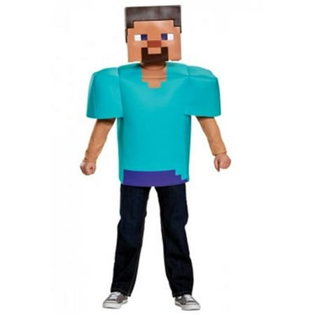 Childs Minecraft Steve Classic Costume, Size