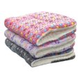thumbnail image 4 of Alfombrilla para mascotas, gruesa y cálida, para gatos y perros, para arenero de gatos y perros, color rosa-l, 4 of 4