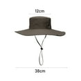 thumbnail image 5 of Joernso Bucket Hat Wide Brim UV Protection Polyester Packable Quick Dry Fishing Hat for Fishing, 5 of 8