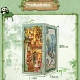 thumbnail image 2 of Kit de Rincón de Libros para Hacer Mismo: Librería en Miniatura con Forma de Panda y Estantería Iluminada para Manualidades, Regalo de Cumpleaños, 2 of 7