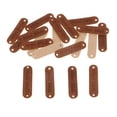 thumbnail image 2 of 20x Etiqueta de Cuero PU Hecha a Mano Etiqueta en Relieve Adorno Accesorios de Ropa - café, 45x12x1mm Sunnimix Etiquetas de etiqueta hechas a mano, 2 of 6