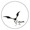 thumbnail image 1 of Halloween Wall Sticker PVC Pumpkin Castle Bat Luminous Moon Sticker Wall Decor, 1 of 10
