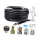thumbnail image 2 of Kit Desatascador de Manguera de Drenaje con Conectores para Lavadora a Presión Uso Reforzado Material Metálico Fácil Conexión Adecuado para Limpieza D Estilo B, 2 of 9