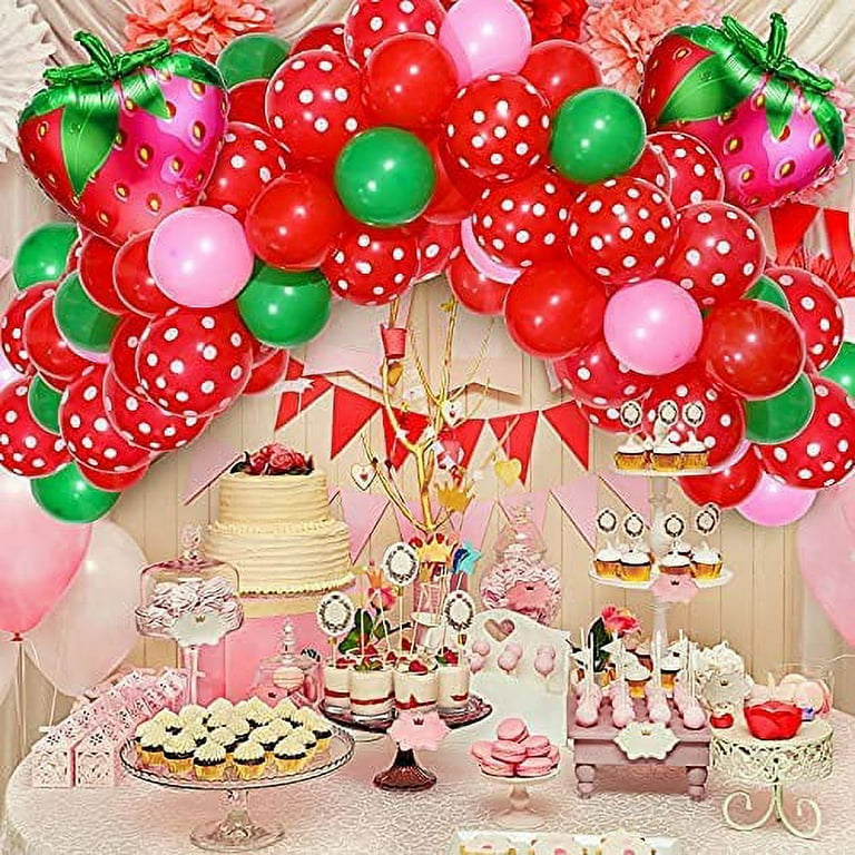strawberry party supplies