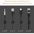 thumbnail image 5 of 3m Self Adhesive Cable Clips Management Strong Wire Holders Cord Organizer Cable, 5 of 5