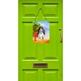 thumbnail image 2 of Fall Black Parti Cocker Spaniel Wall or Door Hanging Prints, 2 of 2