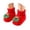 t-44Red4, variant on ZHOGXU Christmas Baby Knit Athletic Shoes 3D Embroidered Warm Winter First Walking Shoes Soft Xmas Crib Shoes,Red2,9-12 Months