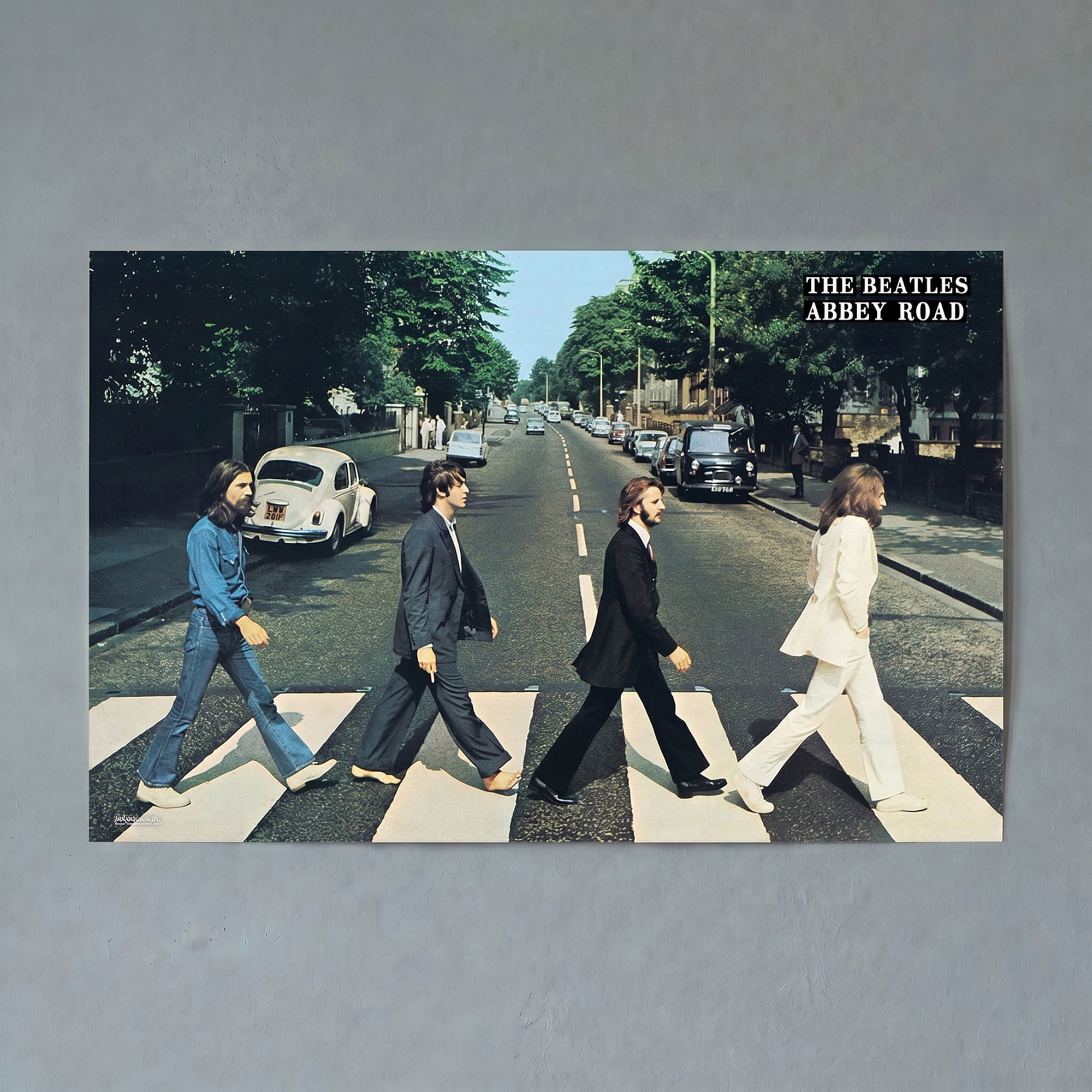 Pyramid America: The Beatles: Abbey Road - 11x17 Poster, Album Cover Print - Classic Rock Band Artwork, Licensed Music Wall Decor, Fan Collectible