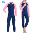 thumbnail image 1 of Keenso Kids Wetsuit, Manches Longues Full Body Maillot de Bain Protection UV Protection Solaire Sunsuit, 1 of 8