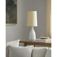 thumbnail image 3 of Livabliss Gowanda Rustic Accent Table Lamp, 22-inch, Matte White, 3 of 5