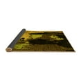 thumbnail image 2 of Ahgly Company Indoor Rectangle Abstract Yellow Modern Area Rugs, 3' x 5', 2 of 4