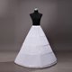 thumbnail image 4 of Vestido de novia de moda para mujer, color liso, con dobladillo falso ajustable, falda de poliéster., 4 of 5