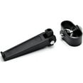 thumbnail image 3 of Krator Black Anti-Vibrate Engine Guard Foot Pegs + Clamps Compatible with Yamaha Stratoliner Midnight Deluxe, 3 of 4