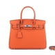thumbnail image 1 of Nuevo bolso Kelly Birkin con guijarros de gran capacidad, cuero genuino, primera capa de piel de vaca, bolso de hombro moderno y versátil, 1 of 5
