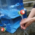 thumbnail image 5 of Portable Water Tank, Water Container with Spigot, Camping Water Container, Emergency Water Storage, 15L 11X9X14 in, Clear Plastic Storage Containers, 1 Pc, Outdoor Camping,, 5 of 5