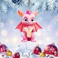 thumbnail image 2 of YoaNJYGR String of Pearls Hanger Anime Car Ornament Replacement for Lamps and Chandeliers 1PC 26 Letters Christmas Ornament Cute Animal Baby Christmas Acrylic Ornament Christmas Tree, 2 of 4