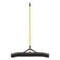 thumbnail image 2 of Rubbermaid Commercial Maximizer Push-to-Center Broom, Poly Bristles, 36 x 58.13, Steel Handle, Yellow/Black, 2 of 3