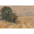 thumbnail image 2 of Alfred William Hunt 24x18 Black Ornate Framed Double Matted Museum Art Print Titled: The Hayfield (1864), 2 of 5