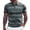 Green, variant on Wsysadlol Mens Polo Shirts Color Blocked Striped Lapel Pocket Casual Loose Short Sleeve Male Tees